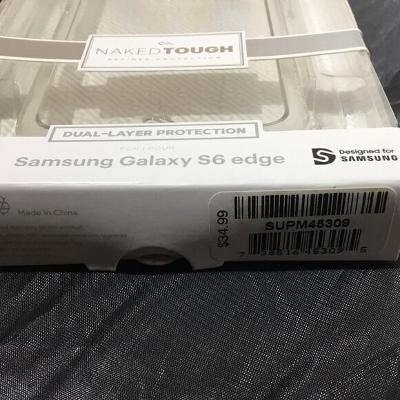 Case-Mate Naked Tough Galaxy S6 Edge Case (K) - Picture 2 of 6